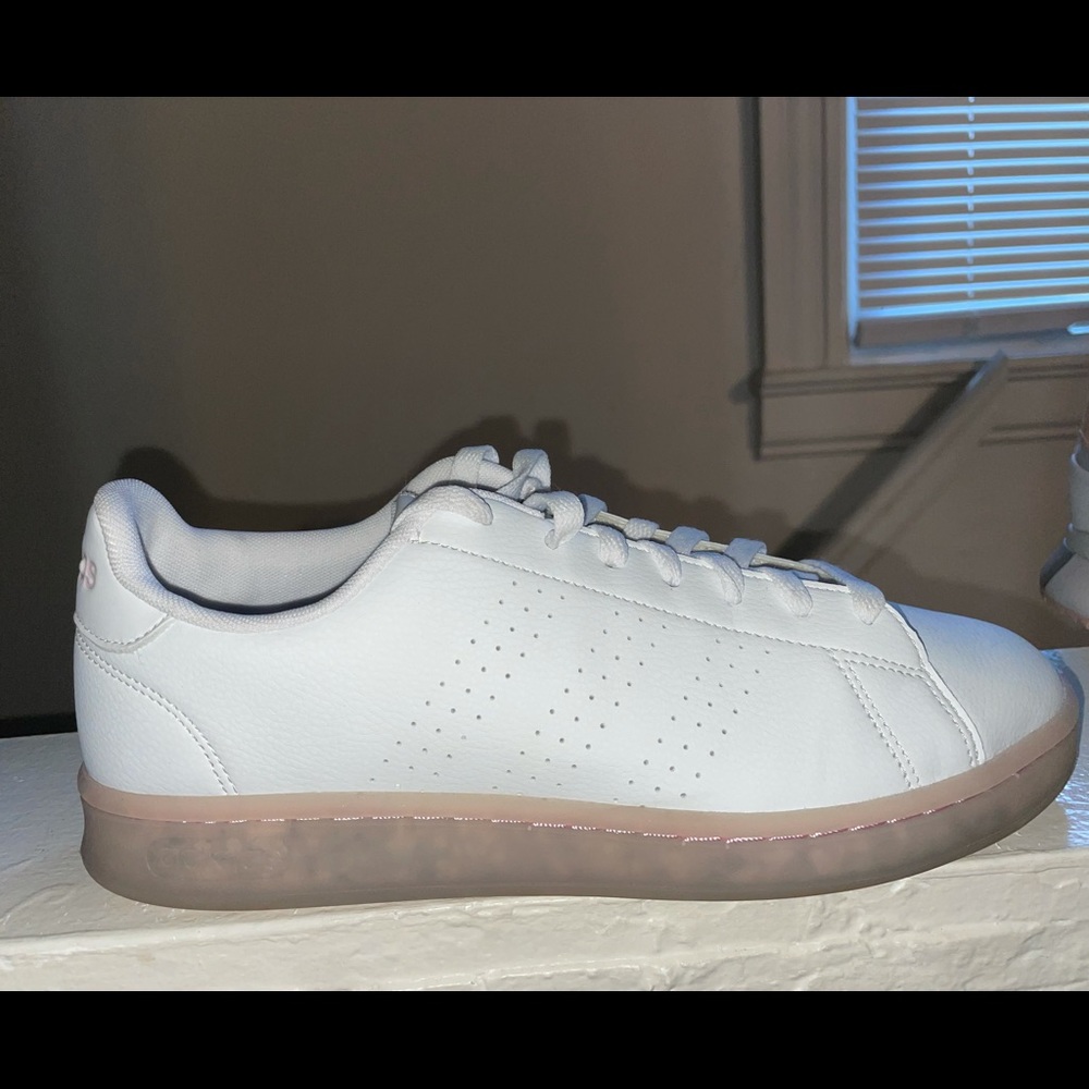 Brand New Pink&White Adidas Sneakers